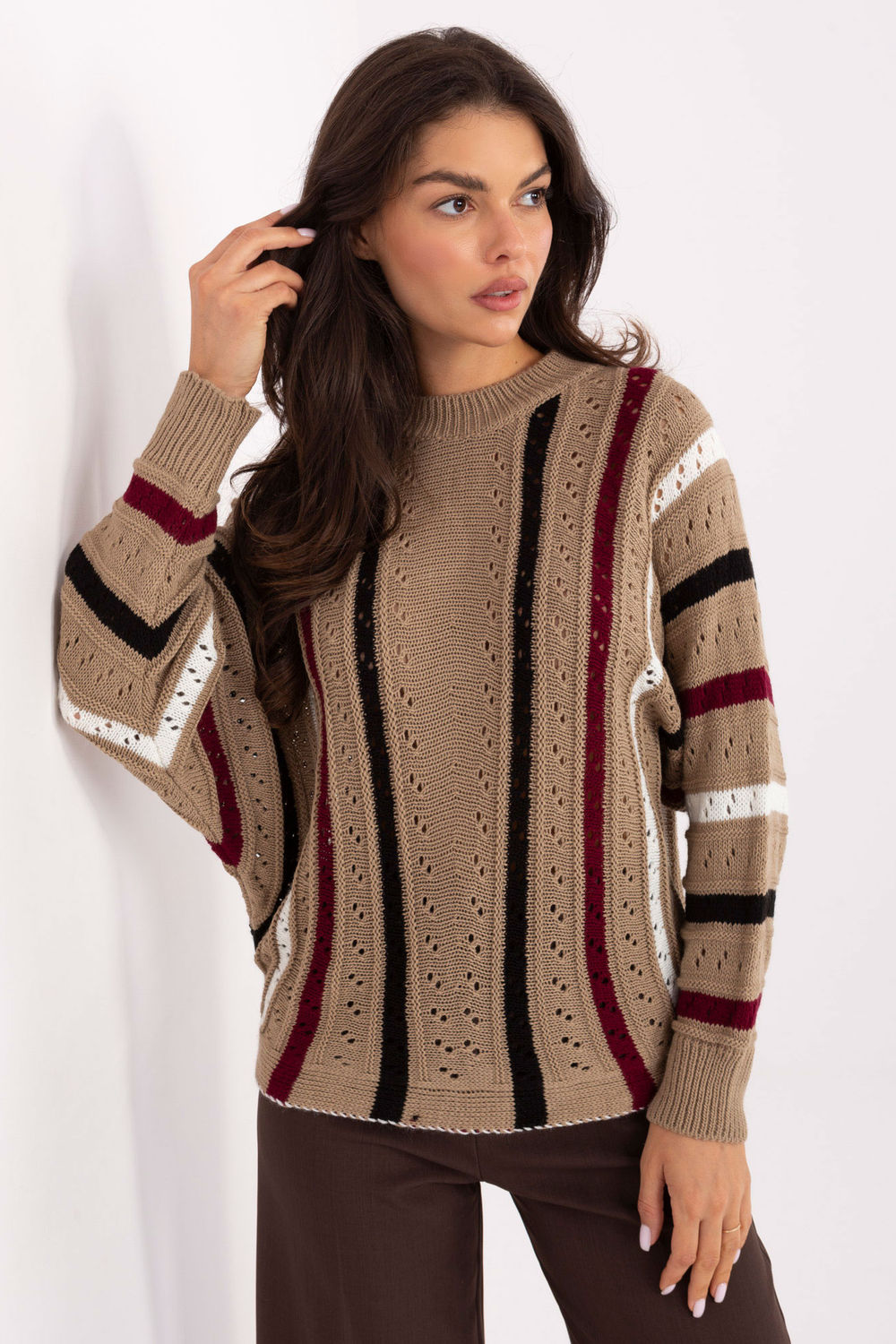 Adult Product 18+ - Jumper model 218597 Factory Price - Factory Price - Sweaters, Pullovers, Jumpers, Turtlenecks, Boleros, Shrugs - KS Store
