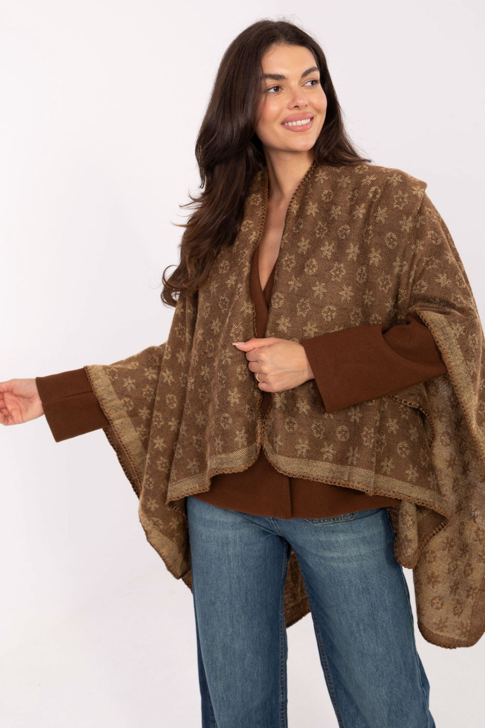 Adult Product 18+ - Poncho model 218603 Factory Price - Factory Price - Cardigans for Women, Ponchos - KS Store