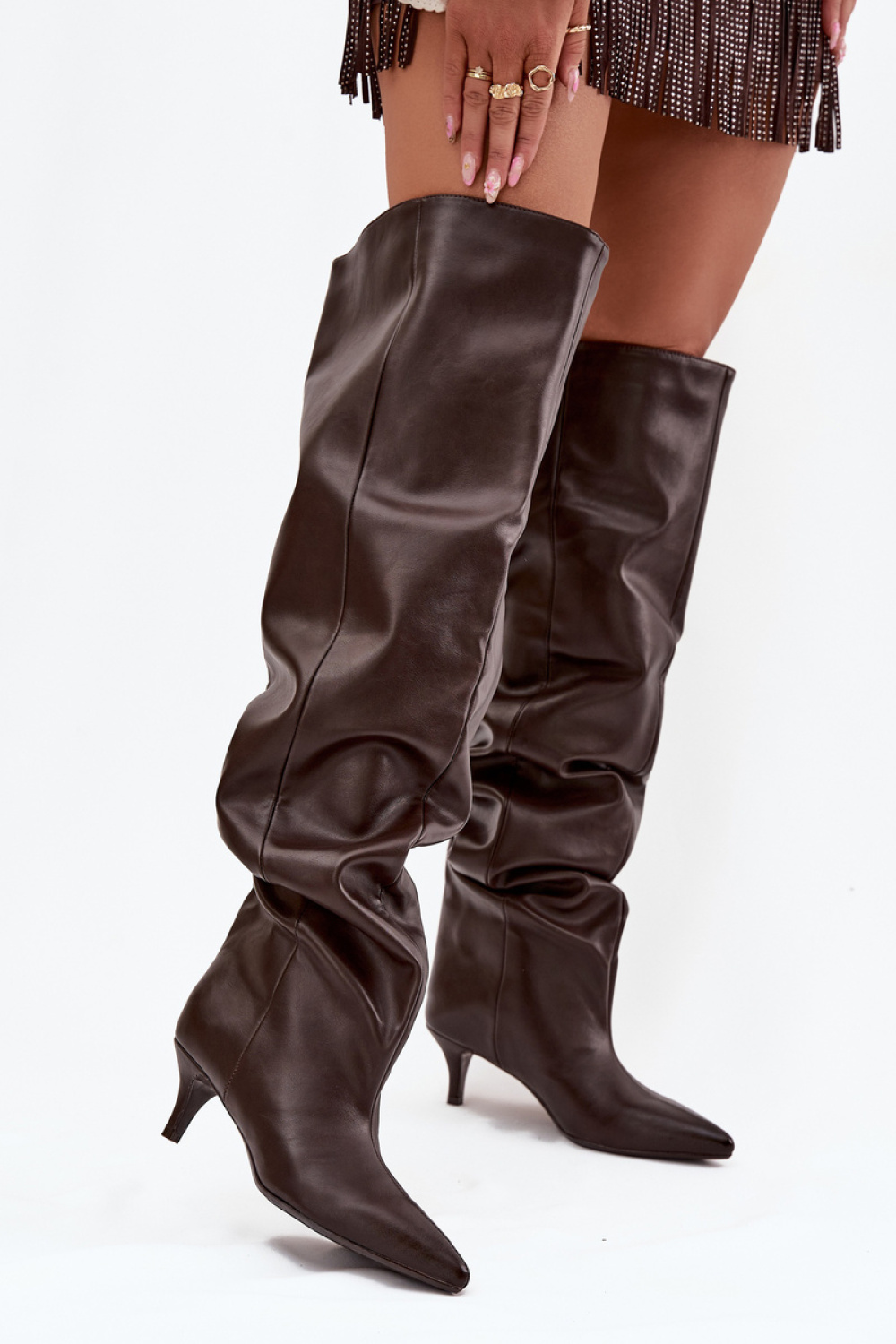 Adult Product 18+ - Heel boots model 219137 Step in style - Step in style - Over the Knee High Boots, Thigh High Boots - KS Store