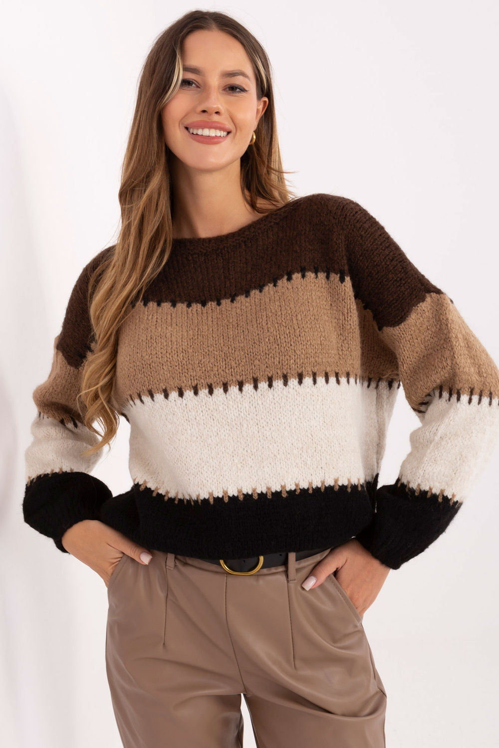 Adult Product 18+ - Jumper model 219186 Italy Moda - Italy Moda - Sweaters, Pullovers, Jumpers, Turtlenecks, Boleros, Shrugs - KS Store