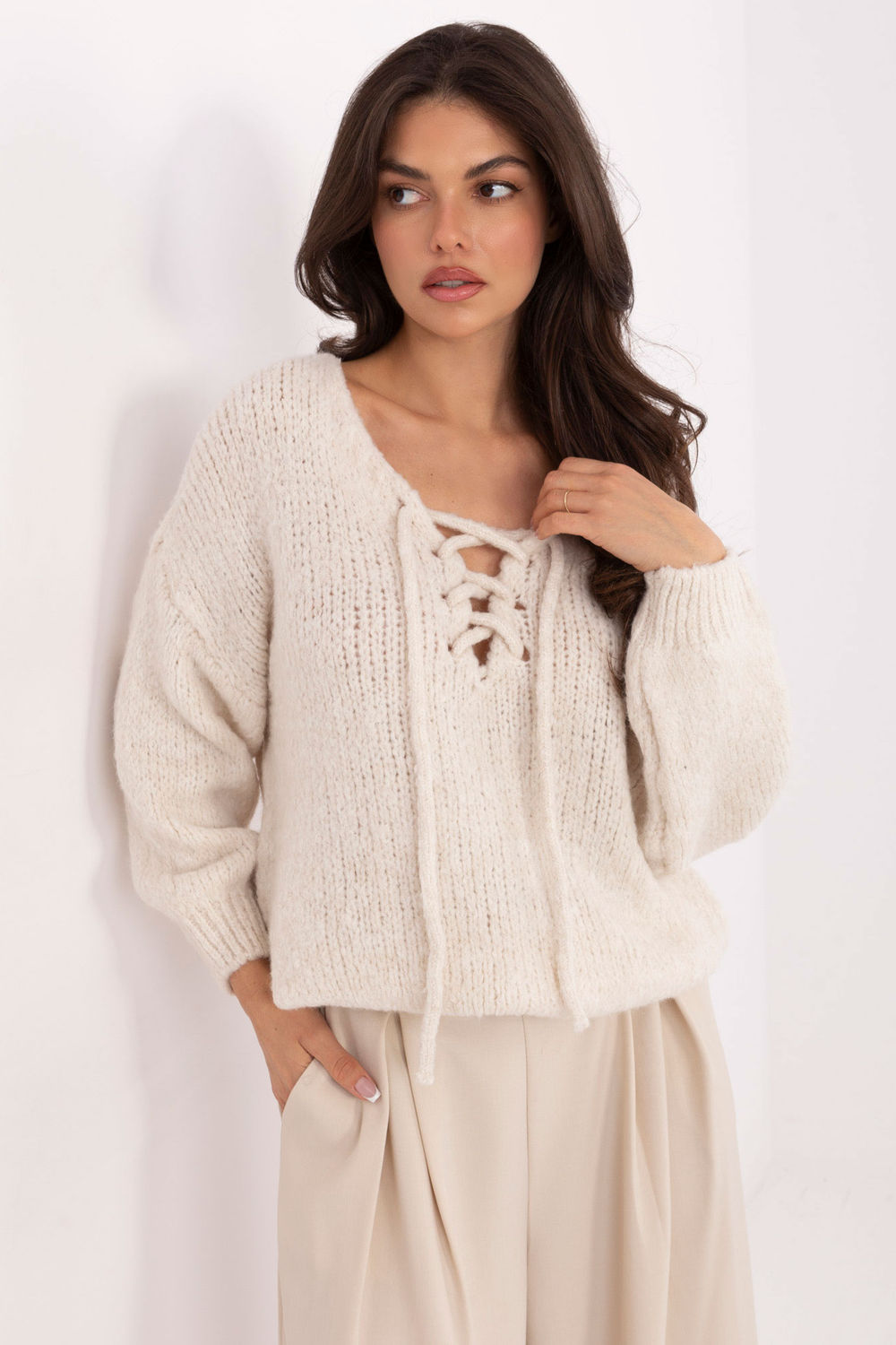 Adult Product 18+ - Jumper model 219468 Italy Moda - Italy Moda - Sweaters, Pullovers, Jumpers, Turtlenecks, Boleros, Shrugs - KS Store
