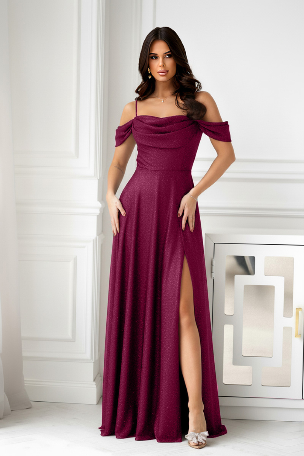Adult Product 18+ - Long dress model 219672 Bicotone - Bicotone - Evening Dresses - KS Store
