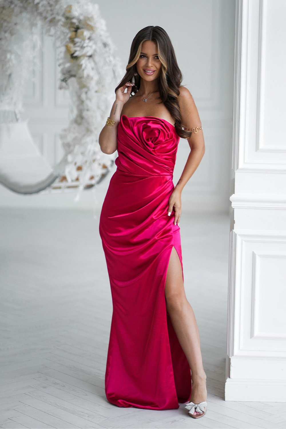 Adult Product 18+ - Long dress model 219714 Bicotone - Bicotone - Evening Dresses - KS Store