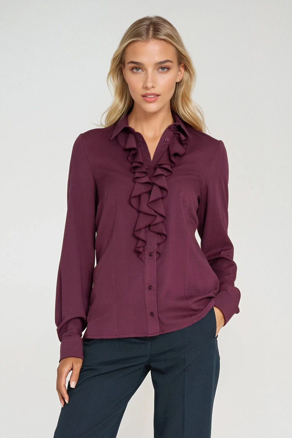 Adult Product 18+ - Long sleeve shirt model 219786 Nife - Nife - Shirts for Women - KS Store