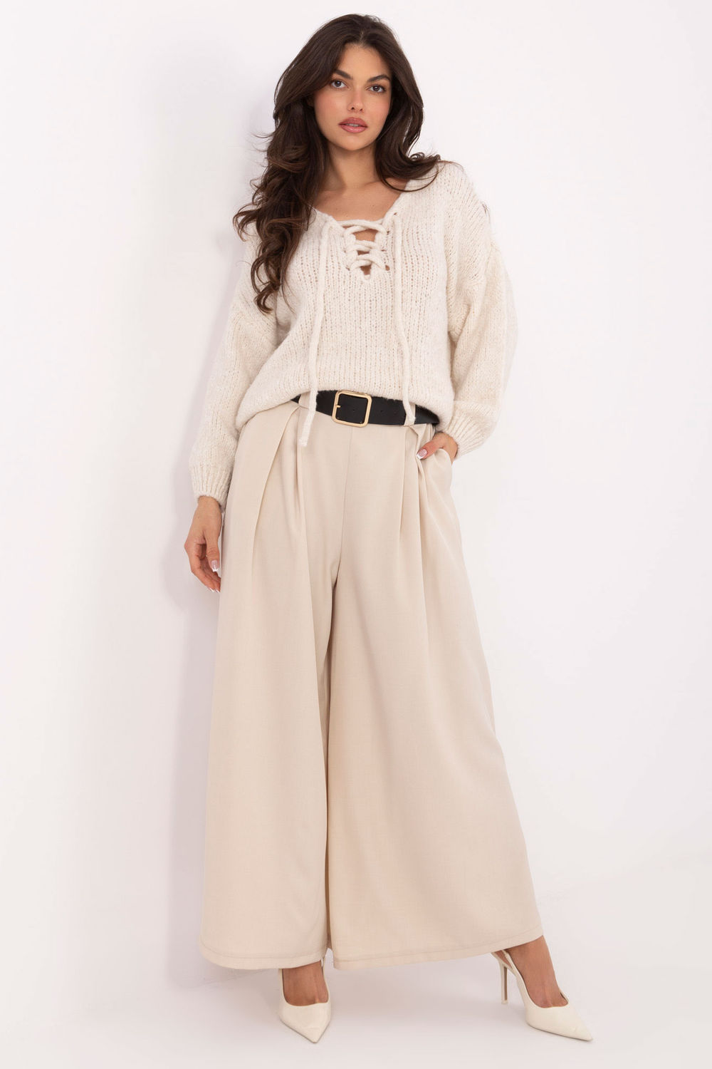 Adult Product 18+ - Women trousers model 220023 Italy Moda - Italy Moda - Pants, Trousers, Shorts - KS Store