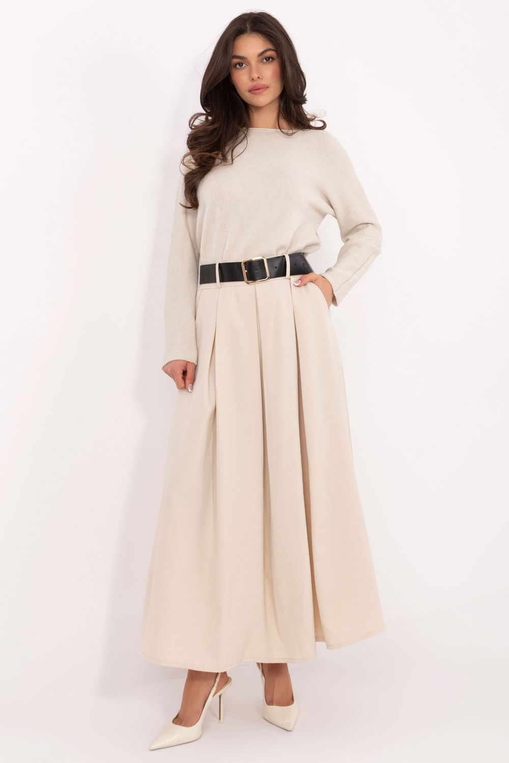 Adult Product 18+ - Long skirt model 220036 Italy Moda - Italy Moda - Skirts - KS Store