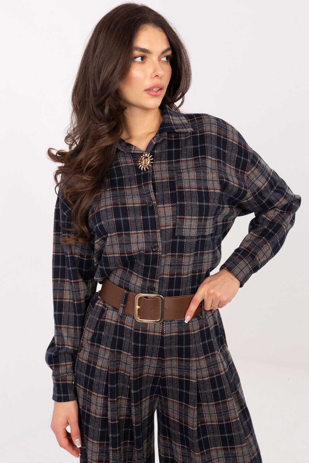 Adult Product 18+ - Long sleeve shirt model 220041 Italy Moda - Italy Moda - Shirts for Women - KS Store