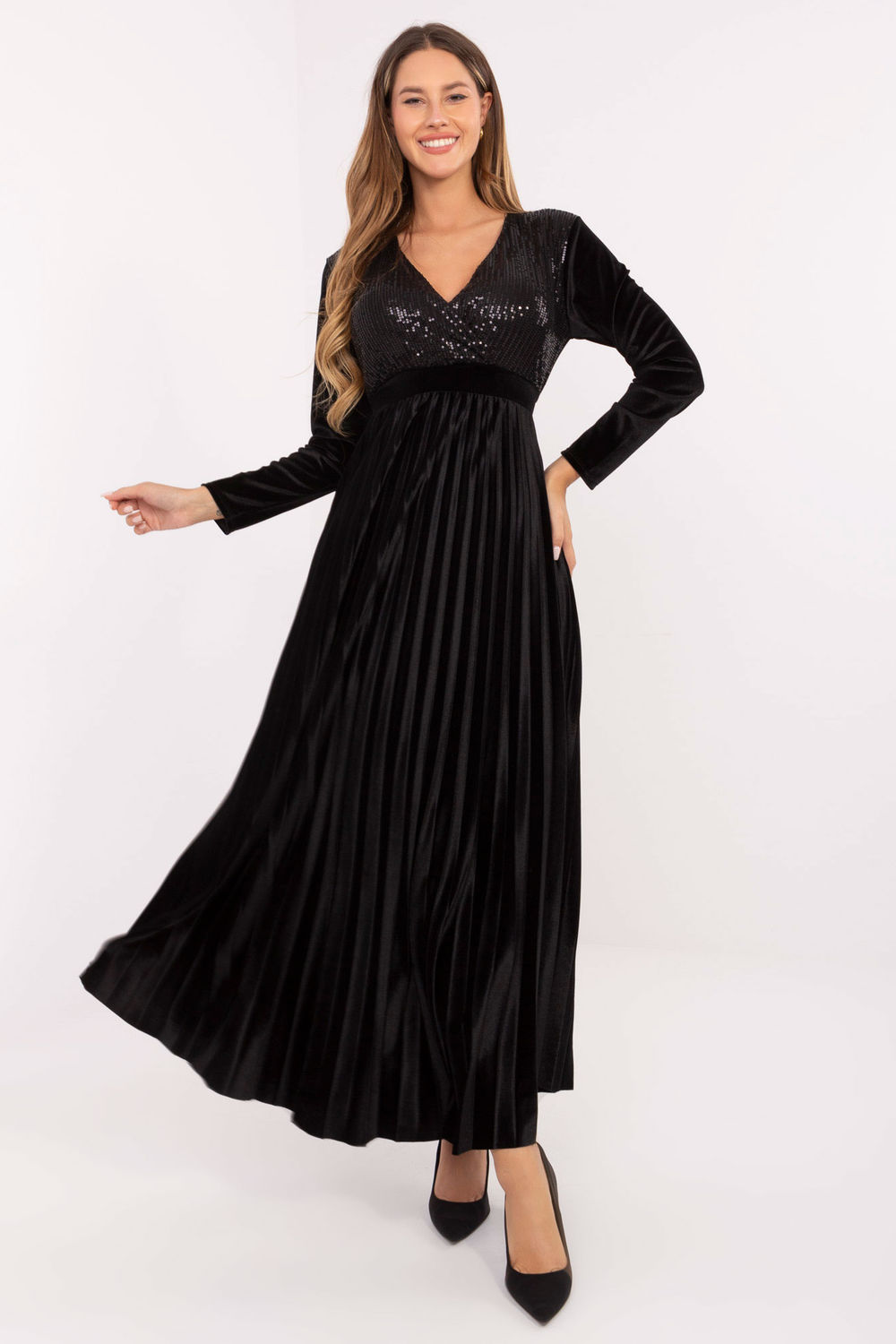 Adult Product 18+ - Long dress model 220049 Italy Moda - Italy Moda - Evening Dresses - KS Store
