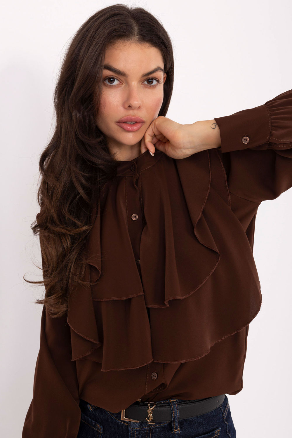 Adult Product 18+ - Long sleeve shirt model 220563 Rue Paris - Rue Paris - Shirts for Women - KS Store
