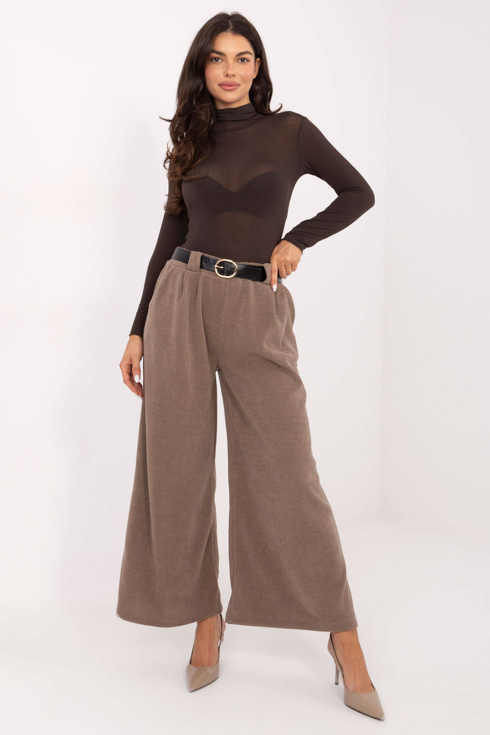 Adult Product 18+ - corduroy trousers model 220873 Rue Paris - Rue Paris - Pants, Trousers, Shorts - KS Store