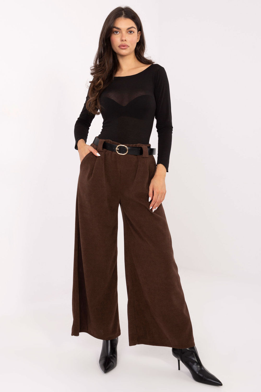 Adult Product 18+ - corduroy trousers model 220874 Rue Paris - Rue Paris - Pants, Trousers, Shorts - KS Store