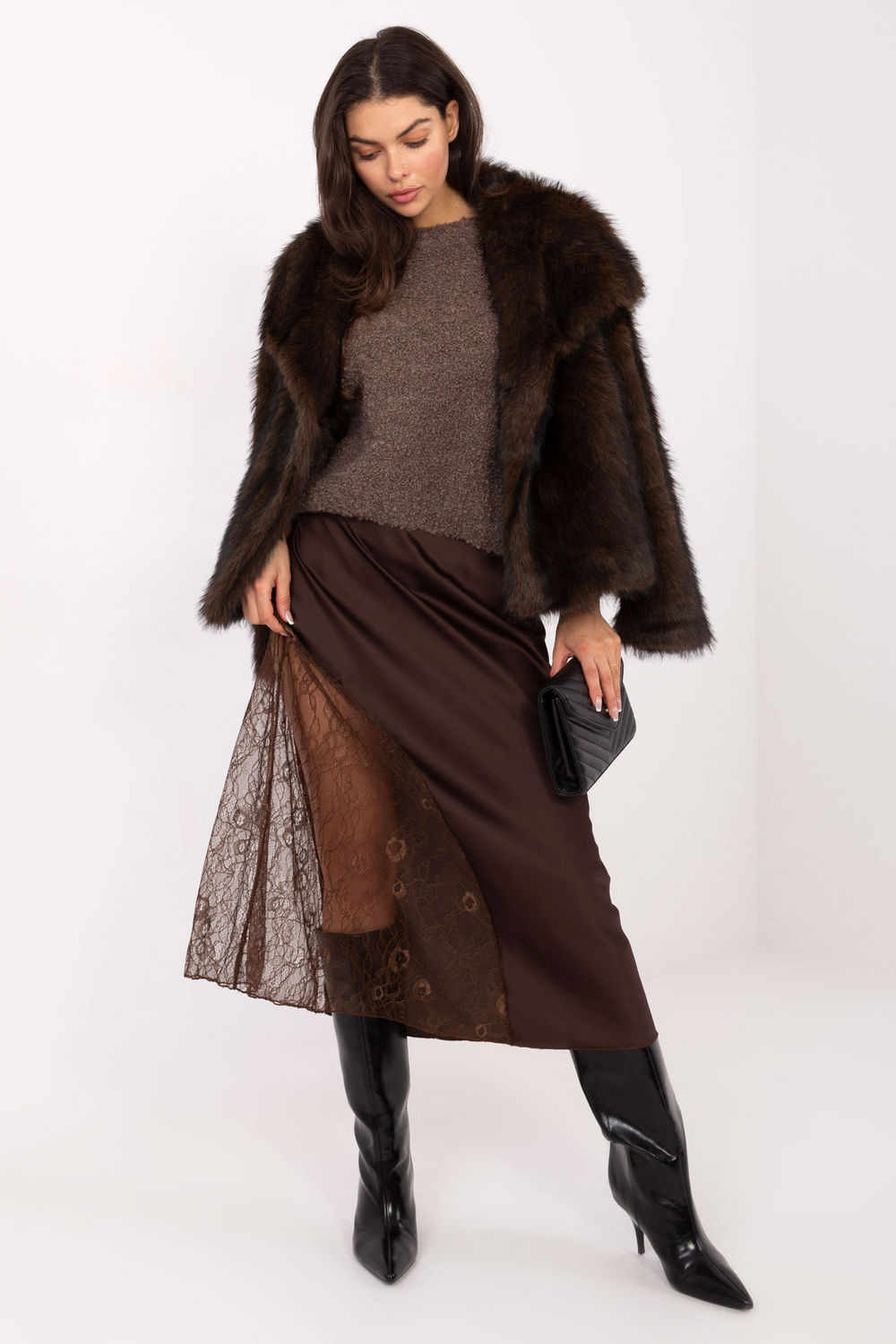 Adult Product 18+ - Lace skirt model 220884 Rue Paris - Rue Paris - Skirts - KS Store