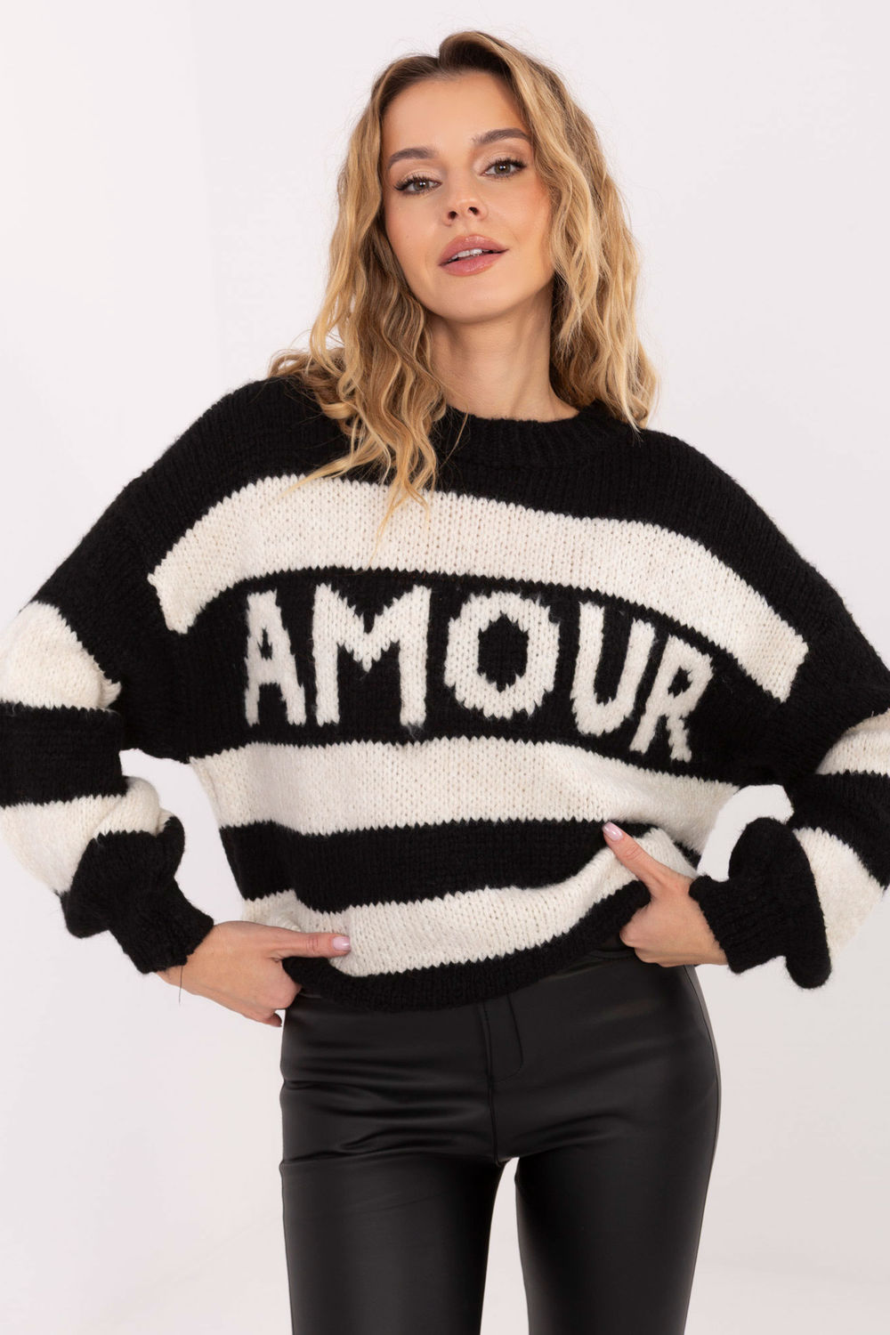 Adult Product 18+ - Jumper model 221066 Italy Moda - Italy Moda - Sweaters, Pullovers, Jumpers, Turtlenecks, Boleros, Shrugs - KS Store