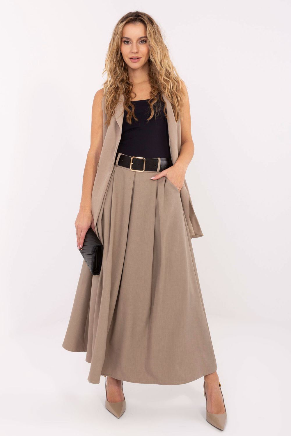 Adult Product 18+ - Long skirt model 221080 Italy Moda - Italy Moda - Skirts - KS Store