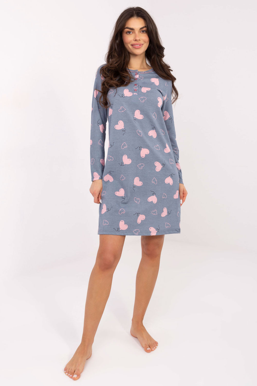 Adult Product 18+ - Nightshirt model 221208 Forever Pink - Forever Pink - Nightgowns, Nighties, Sleep Shirts - KS Store