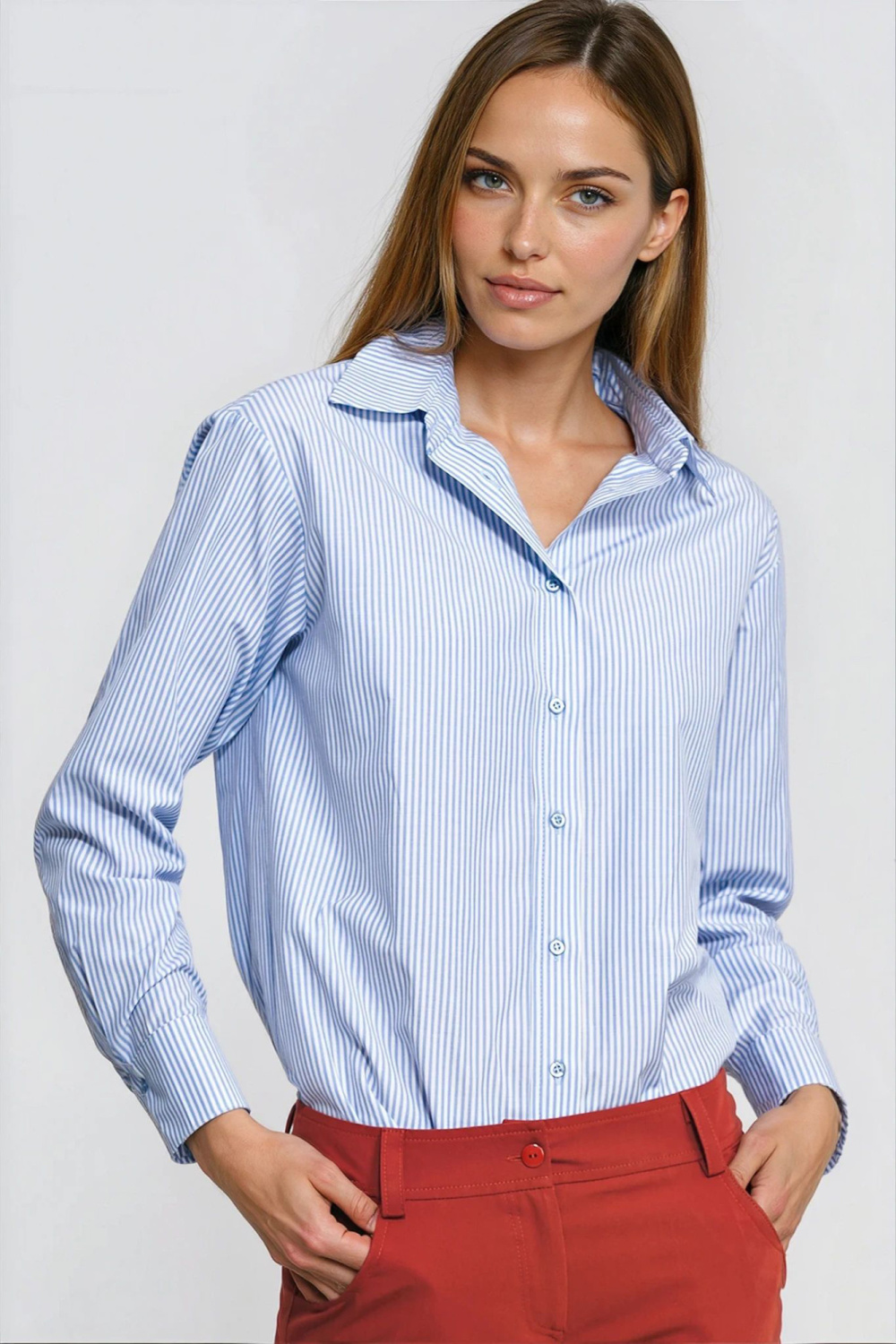 Adult Product 18+ - Long sleeve shirt model 221731 Nife - Nife - Shirts for Women - KS Store