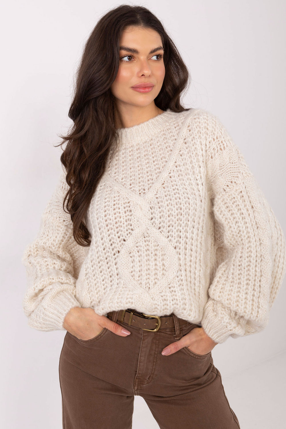 Adult Product 18+ - Jumper model 221858 Factory Price - Factory Price - Sweaters, Pullovers, Jumpers, Turtlenecks, Boleros, Shrugs - KS Store