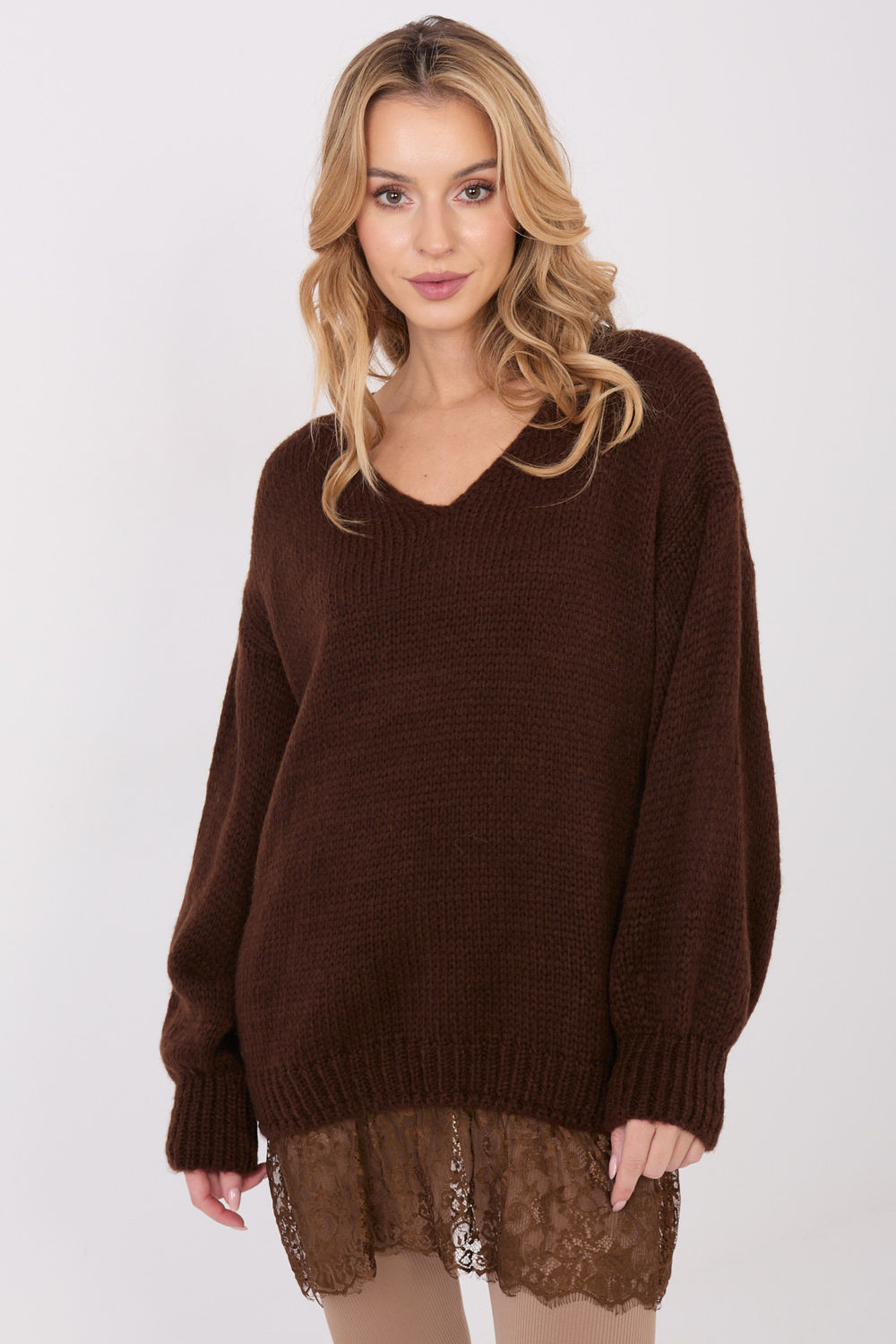 Adult Product 18+ - Jumper model 221861 Factory Price - Factory Price - Sweaters, Pullovers, Jumpers, Turtlenecks, Boleros, Shrugs - KS Store