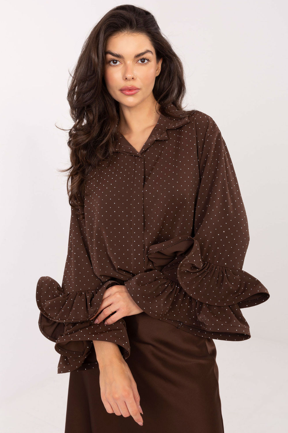 Adult Product 18+ - Long sleeve shirt model 222149 Italy Moda - Italy Moda - Shirts for Women - KS Store