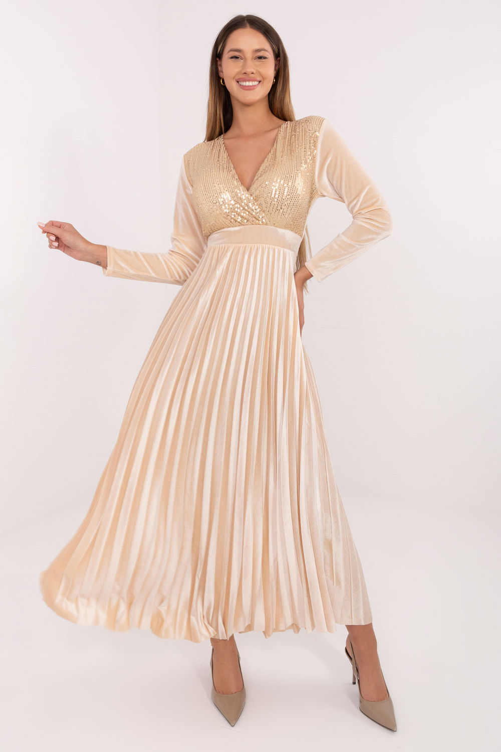 Adult Product 18+ - Long dress model 222165 Italy Moda - Italy Moda - Evening Dresses - KS Store