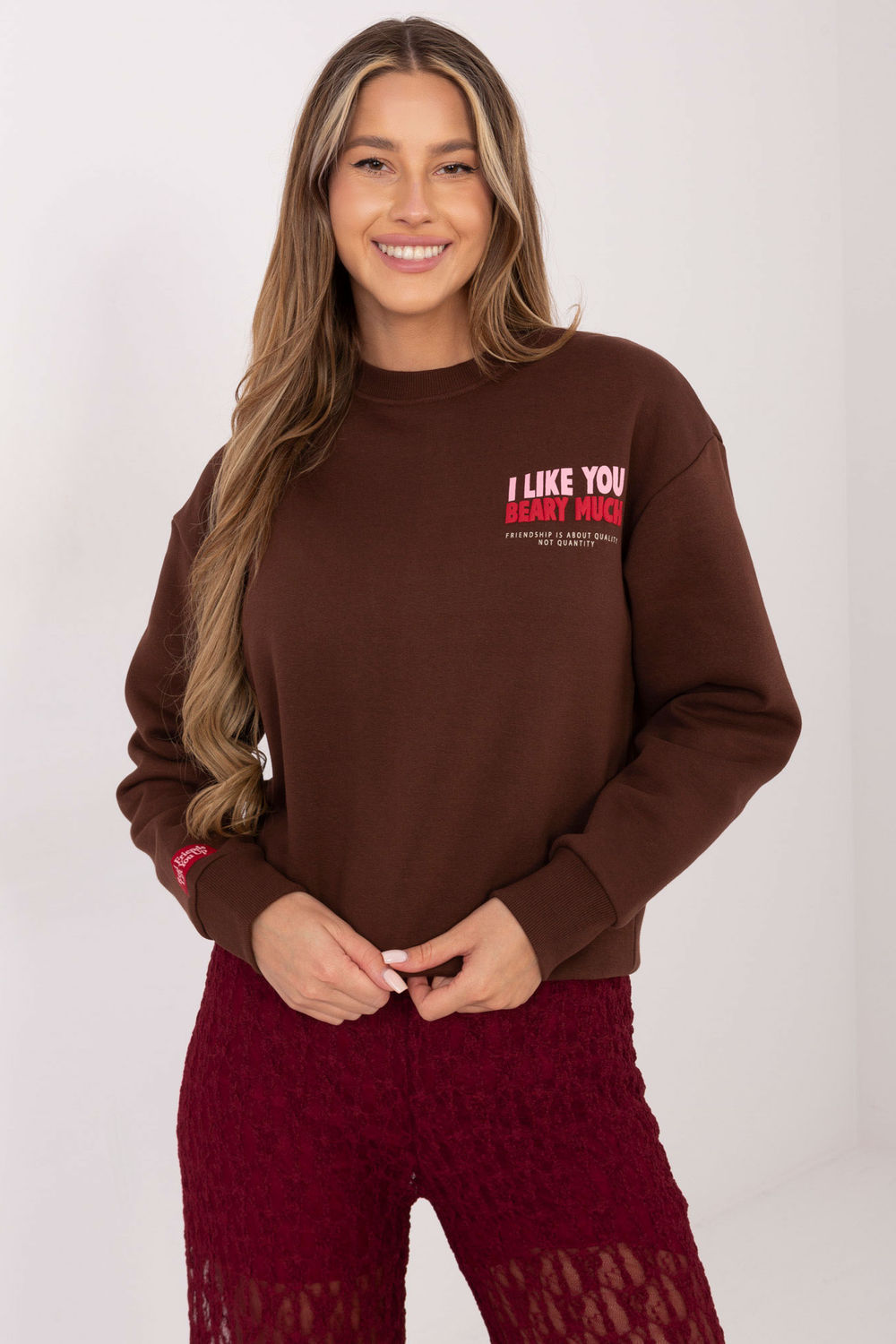 Adult Product 18+ - Sweatshirt model 222380 Sublevel - Sublevel - Sweatshirts for Women - KS Store