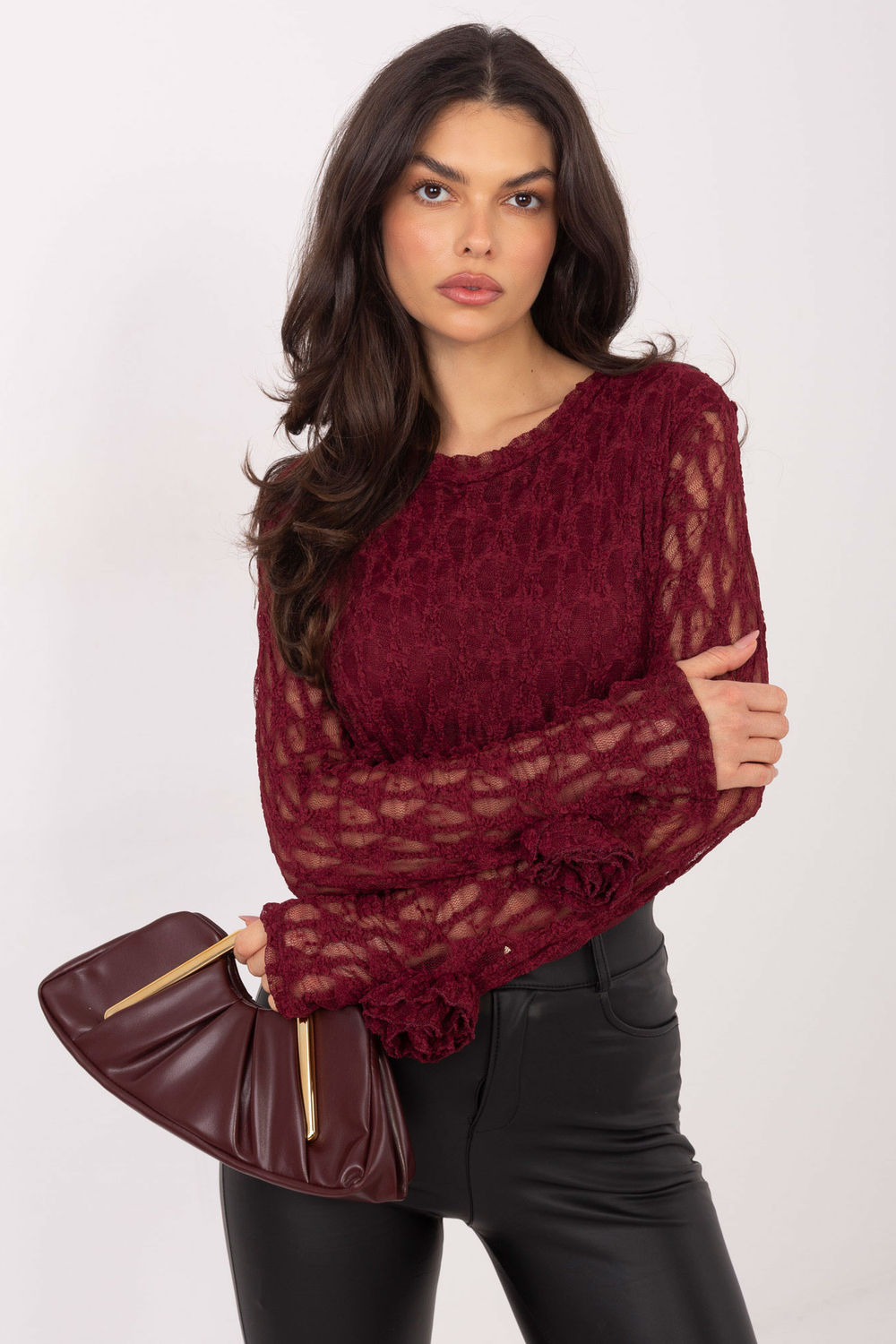 Adult Product 18+ - Lace blouse model 222455 Italy Moda - Italy Moda - Women`s Blouses, Tunics - KS Store