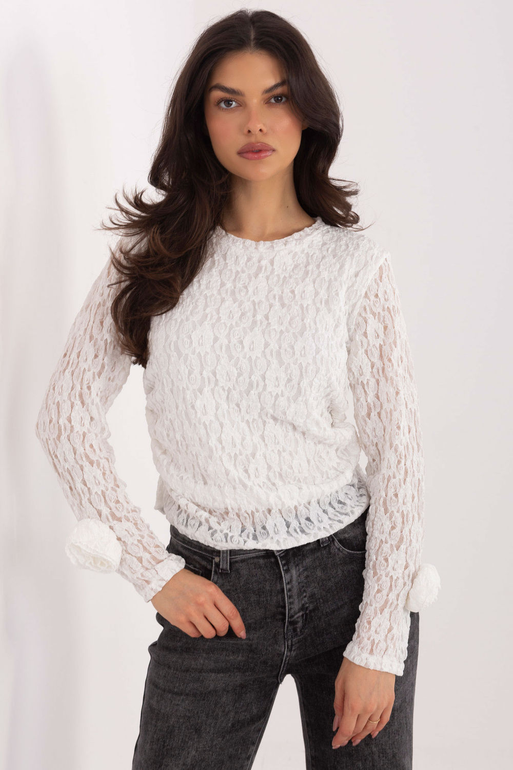 Adult Product 18+ - Lace blouse model 222456 Italy Moda - Italy Moda - Women`s Blouses, Tunics - KS Store