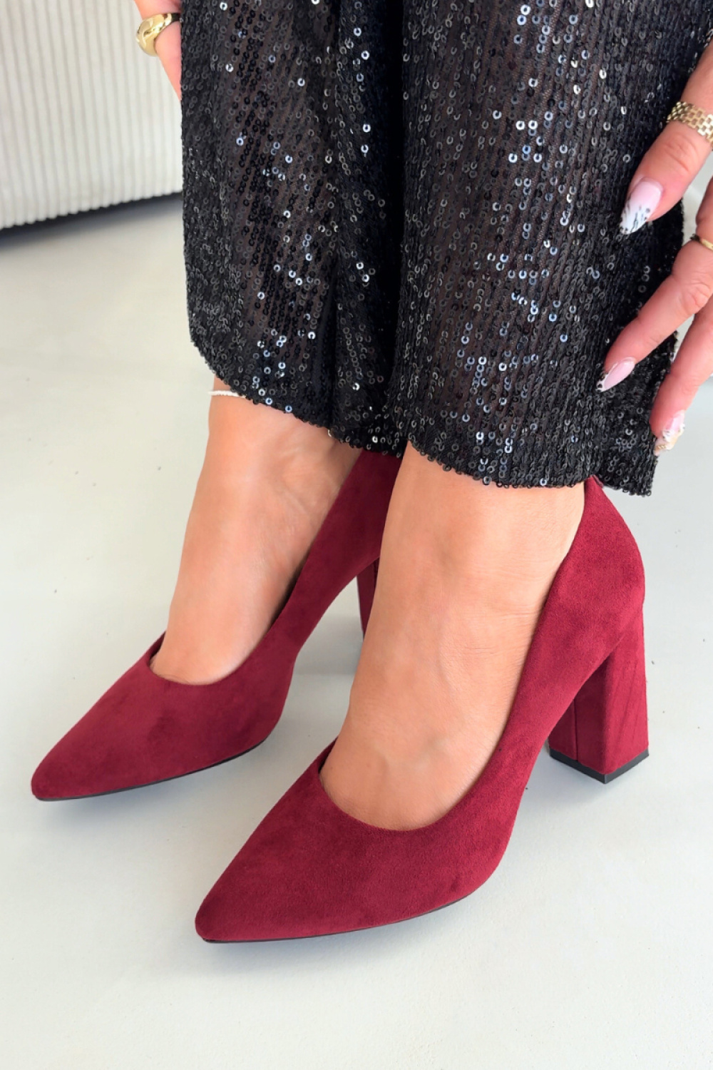 Adult Product 18+ - Block heel pumps model 222539 Step in style - Step in style - High Heel Pumps - KS Store