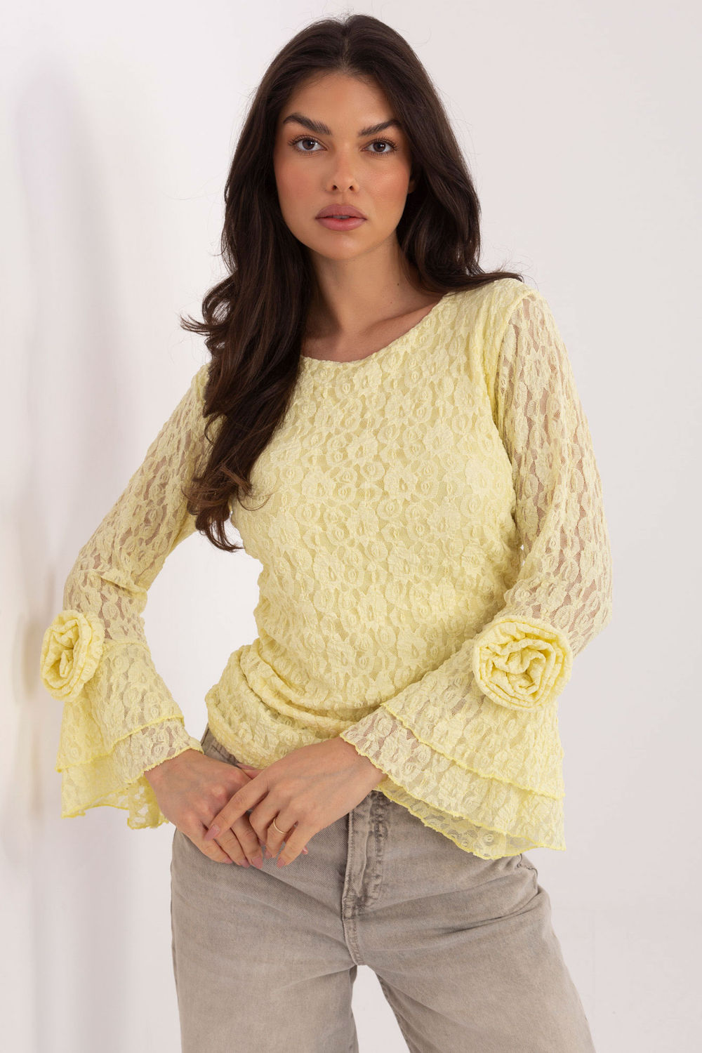 Adult Product 18+ - Lace blouse model 222737 Italy Moda - Italy Moda - Women`s Blouses, Tunics - KS Store
