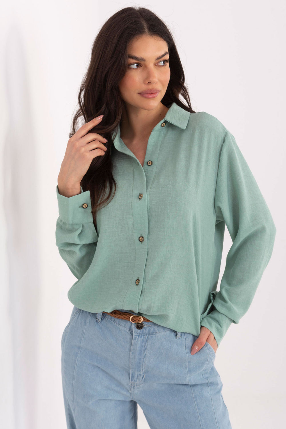 Adult Product 18+ - Long sleeve shirt model 222846 Lakerta - Lakerta - Shirts for Women - KS Store