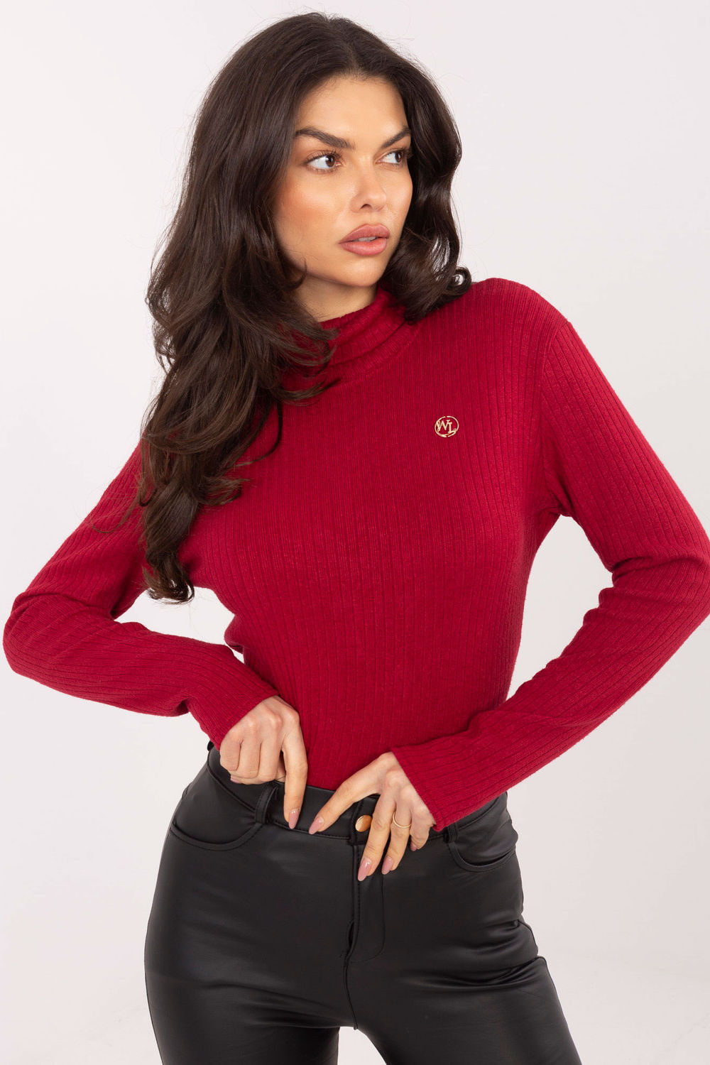 Adult Product 18+ - Turtleneck model 222848 Lakerta - Lakerta - Sweaters, Pullovers, Jumpers, Turtlenecks, Boleros, Shrugs - KS Store