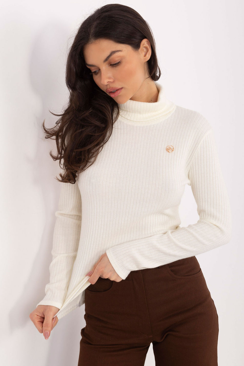 Adult Product 18+ - Turtleneck model 222849 Lakerta - Lakerta - Sweaters, Pullovers, Jumpers, Turtlenecks, Boleros, Shrugs - KS Store