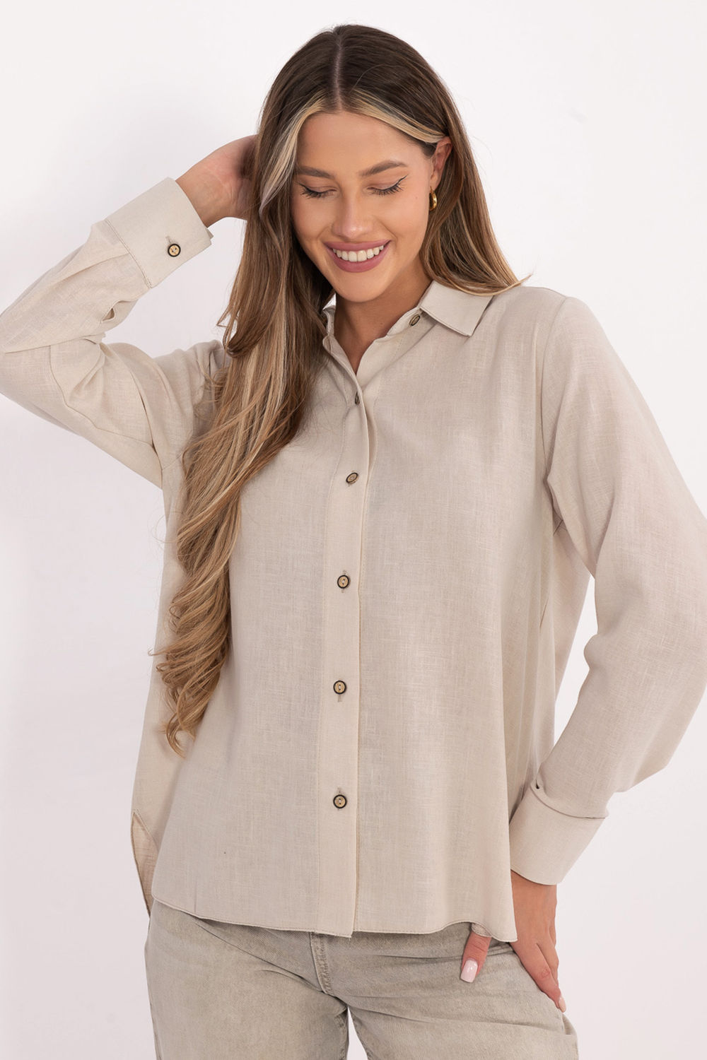 Adult Product 18+ - Long sleeve shirt model 222853 Lakerta - Lakerta - Shirts for Women - KS Store
