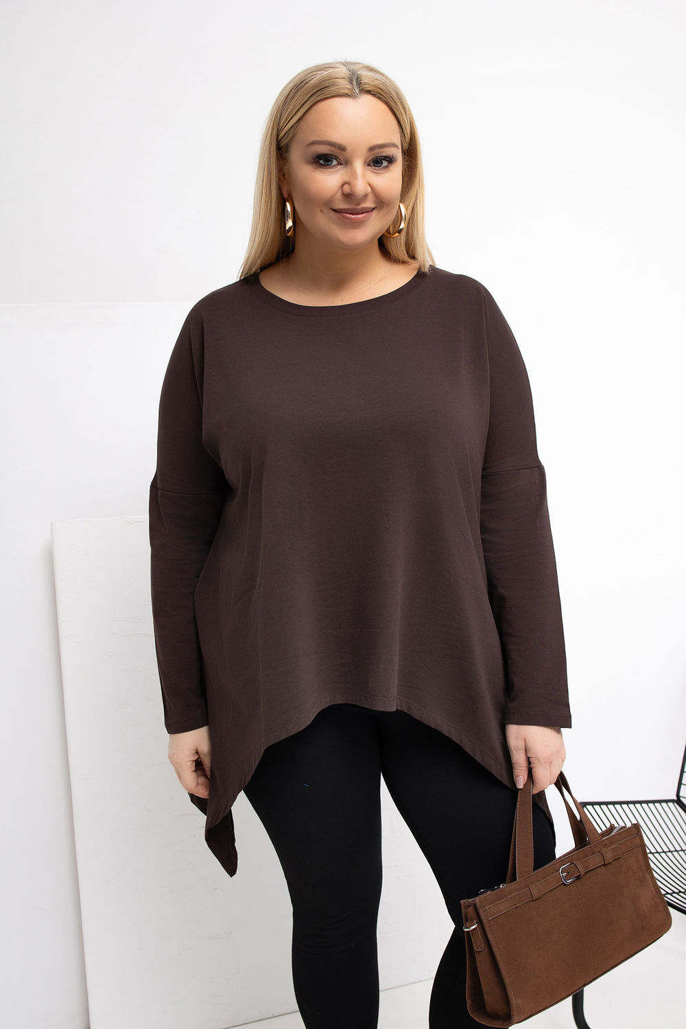 Adult Product 18+ - Plus size Tunic model 223035 Relevance - Relevance - Plus Size Shirts, Blouses, Tunics - KS Store