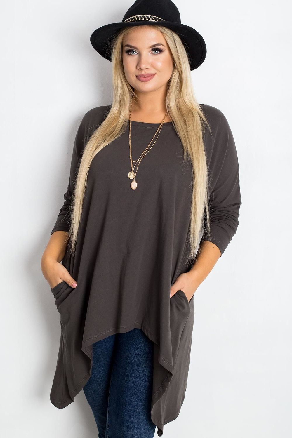 Adult Product 18+ - Plus size Tunic model 223038 Relevance - Relevance - Plus Size Shirts, Blouses, Tunics - KS Store