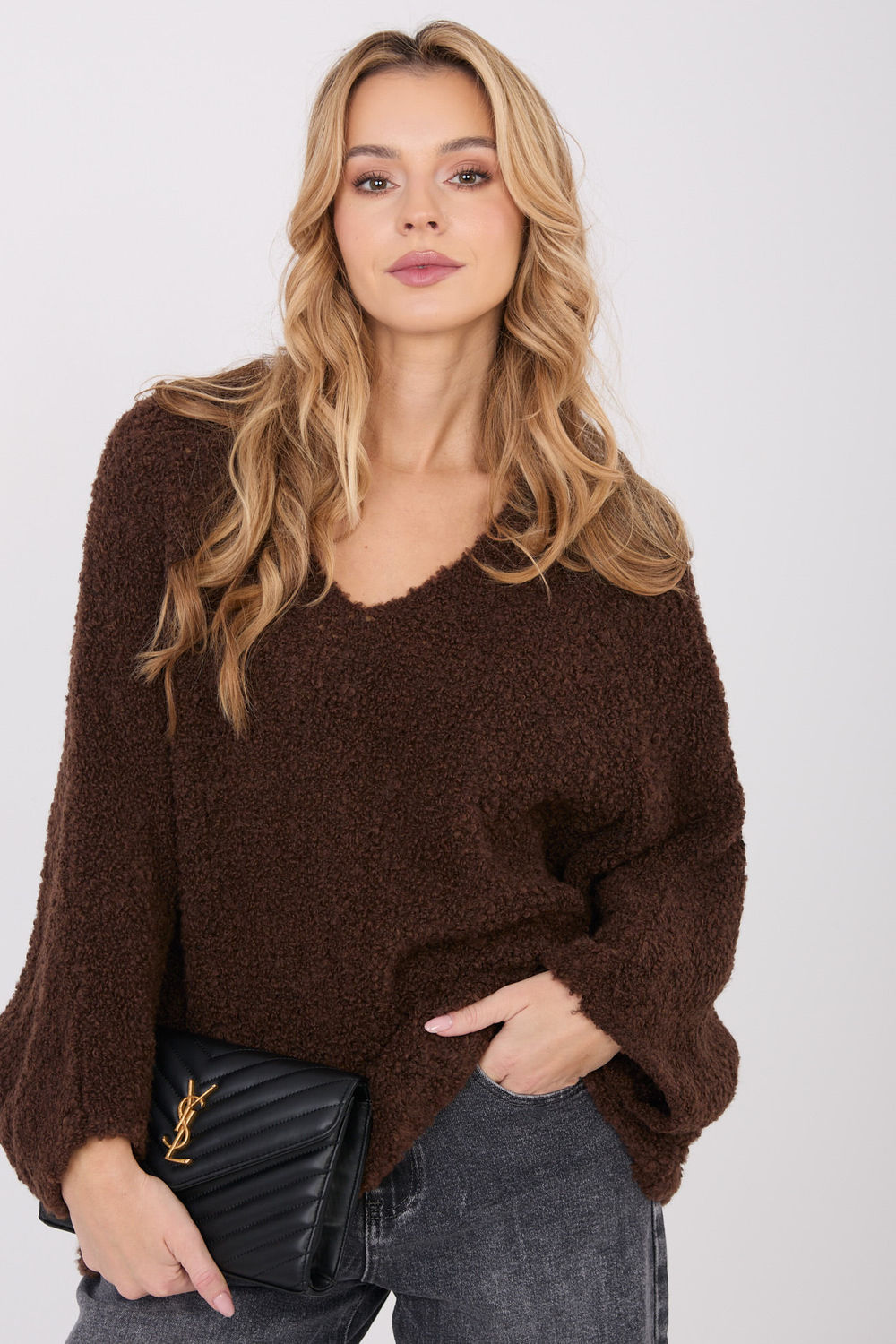 Adult Product 18+ - Jumper model 223090 Factory Price - Factory Price - Sweaters, Pullovers, Jumpers, Turtlenecks, Boleros, Shrugs - KS Store
