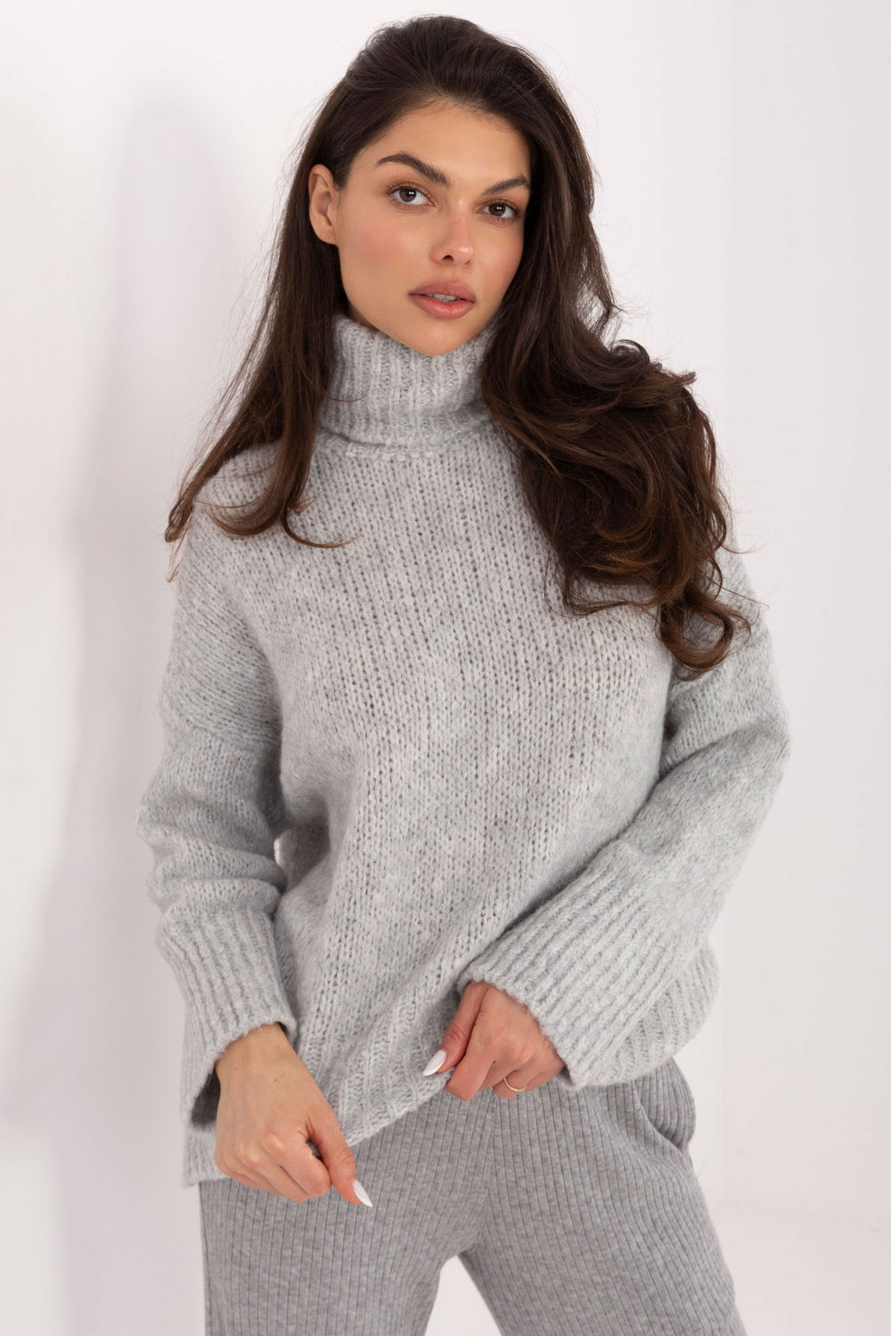 Adult Product 18+ - Turtleneck model 223095 Factory Price - Factory Price - Sweaters, Pullovers, Jumpers, Turtlenecks, Boleros, Shrugs - KS Store