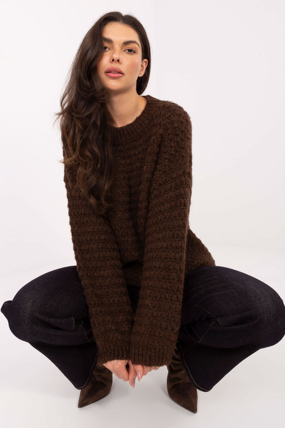 Adult Product 18+ - Jumper model 223168 Italy Moda - Italy Moda - Sweaters, Pullovers, Jumpers, Turtlenecks, Boleros, Shrugs - KS Store