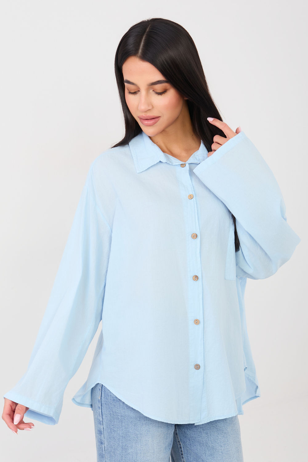 Adult Product 18+ - Long sleeve shirt model 223315 Factory Price - Factory Price - Shirts for Women - KS Store
