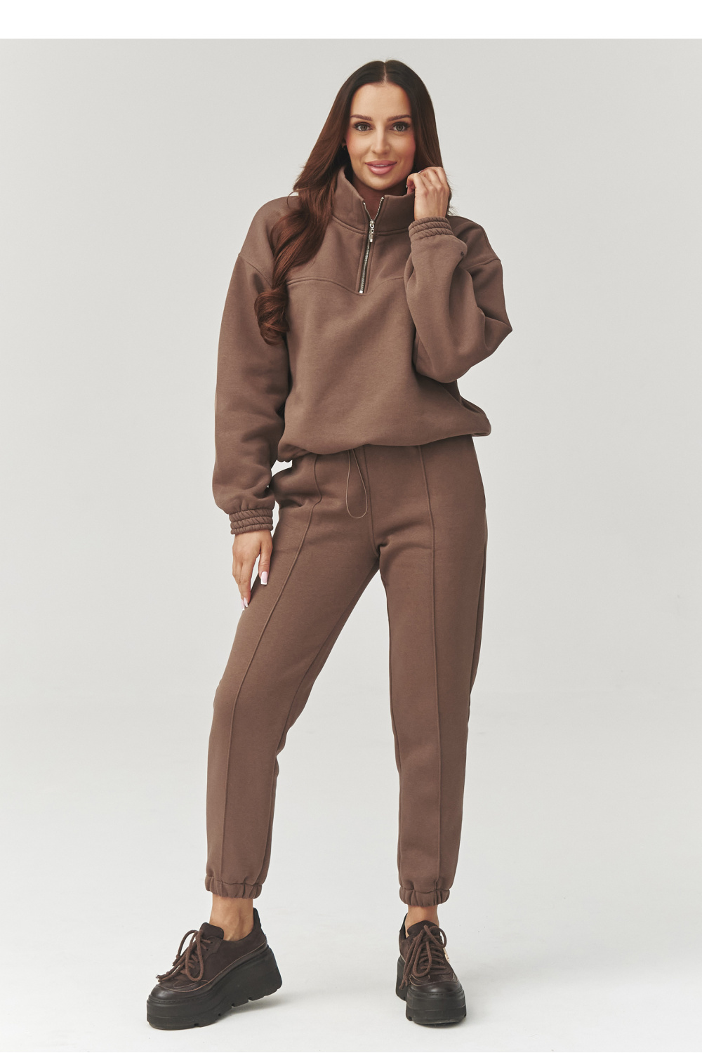 Adult Product 18+ - Set model 223359 Makadamia - Makadamia - Pants, Trousers, Shorts - KS Store