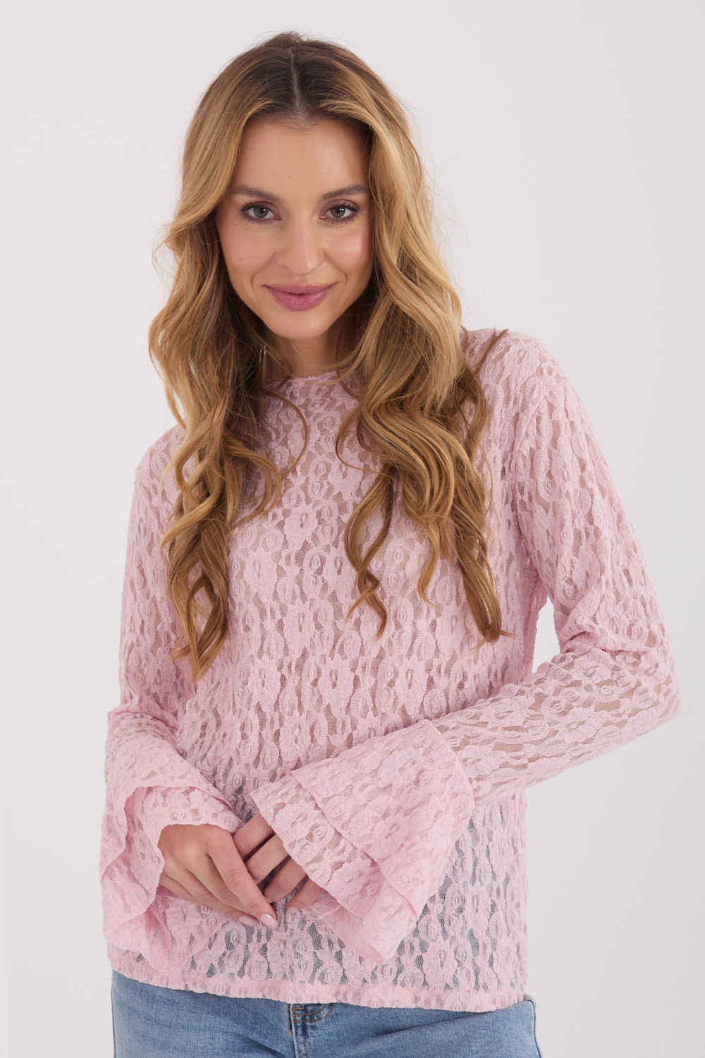 Adult Product 18+ - Lace blouse model 223407 Italy Moda - Italy Moda - Women`s Blouses, Tunics - KS Store