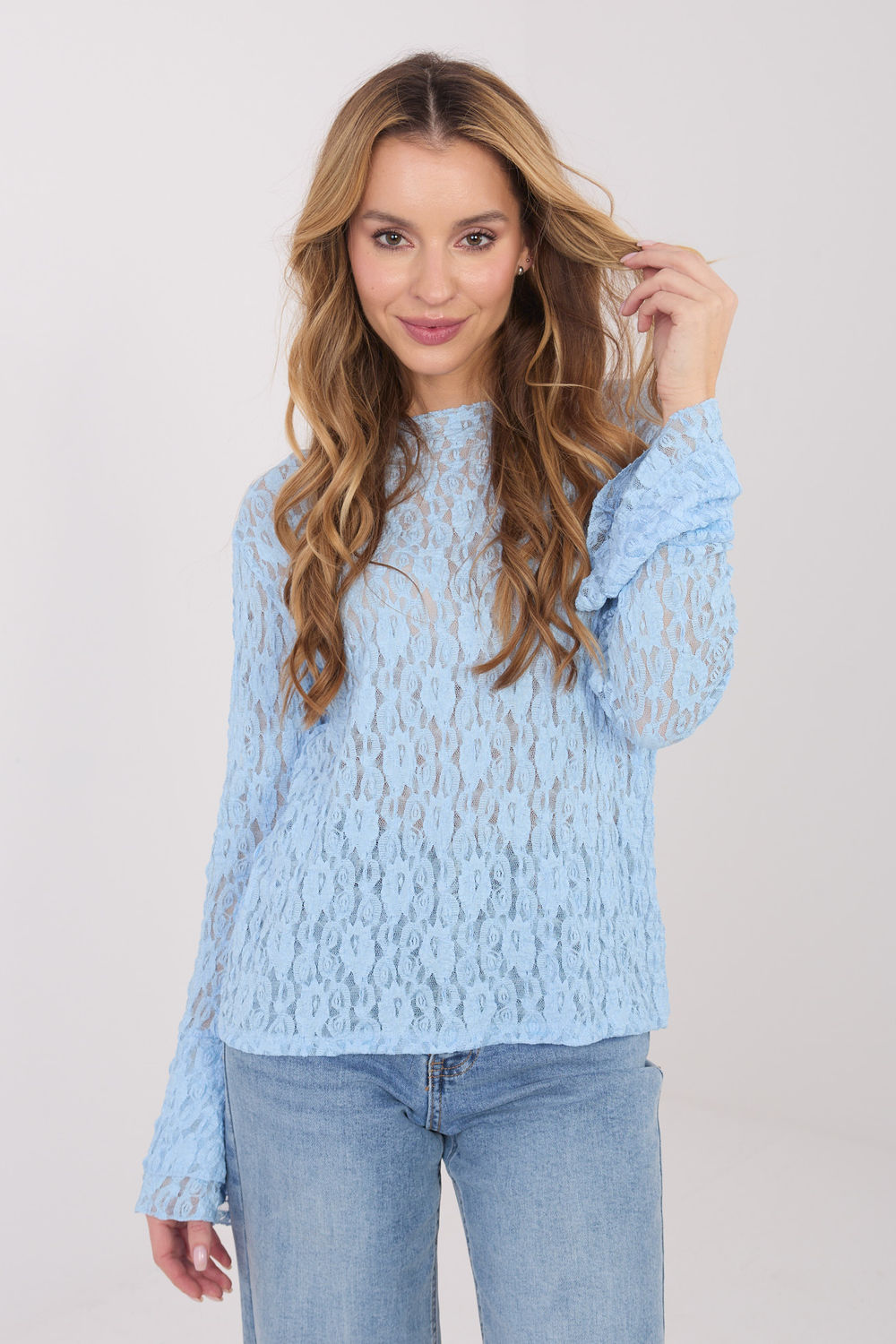 Adult Product 18+ - Lace blouse model 223408 Italy Moda - Italy Moda - Women`s Blouses, Tunics - KS Store
