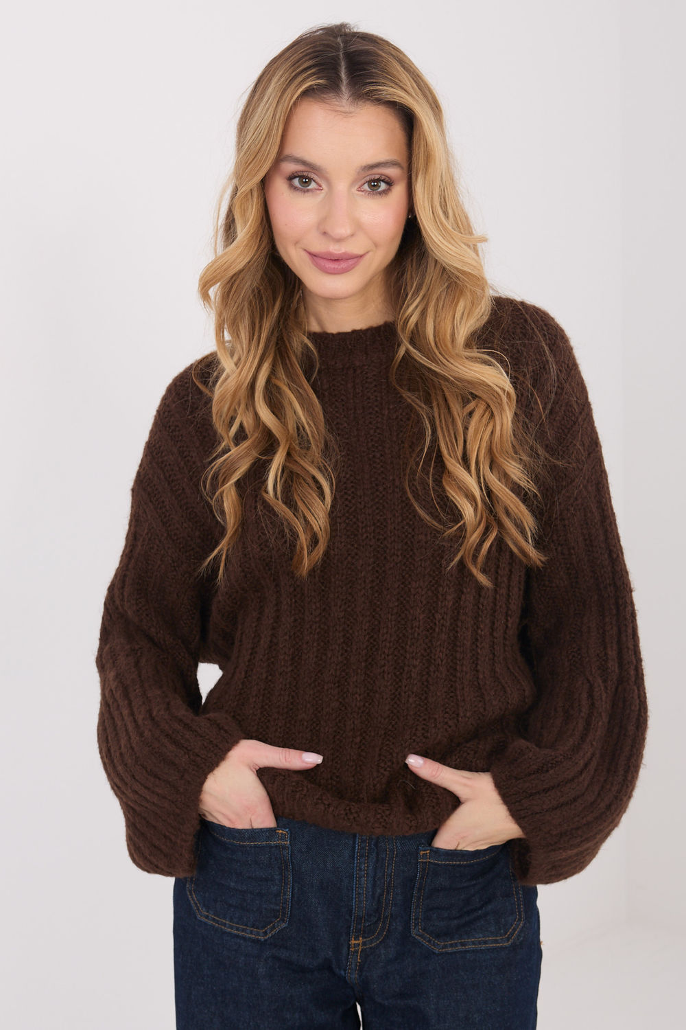 Adult Product 18+ - Jumper model 223409 Italy Moda - Italy Moda - Sweaters, Pullovers, Jumpers, Turtlenecks, Boleros, Shrugs - KS Store