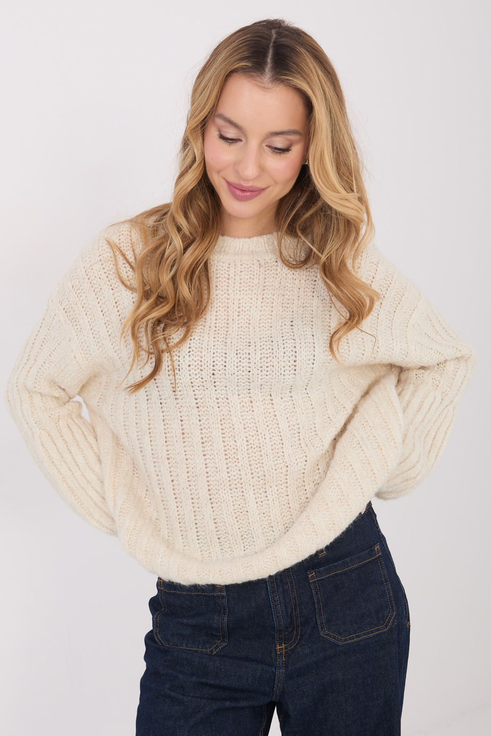 Adult Product 18+ - Jumper model 223410 Italy Moda - Italy Moda - Sweaters, Pullovers, Jumpers, Turtlenecks, Boleros, Shrugs - KS Store