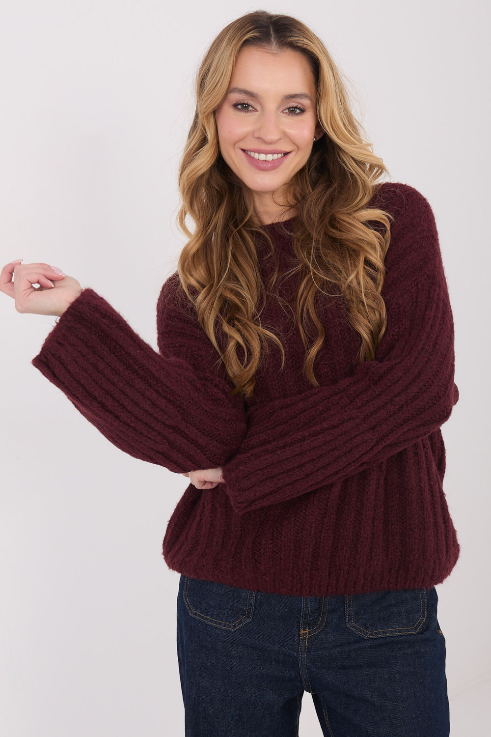 Adult Product 18+ - Jumper model 223413 Italy Moda - Italy Moda - Sweaters, Pullovers, Jumpers, Turtlenecks, Boleros, Shrugs - KS Store