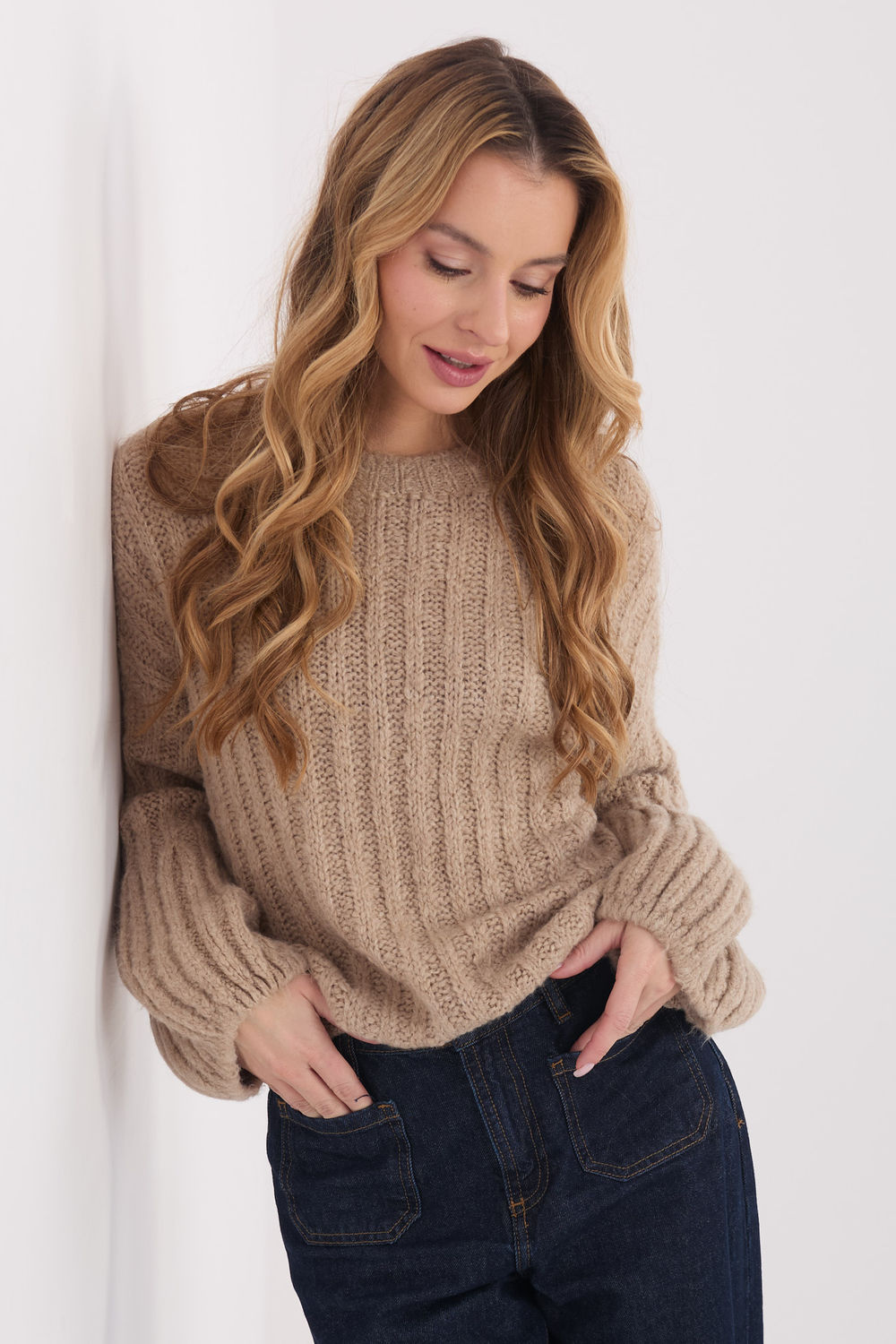 Adult Product 18+ - Jumper model 223414 Italy Moda - Italy Moda - Sweaters, Pullovers, Jumpers, Turtlenecks, Boleros, Shrugs - KS Store