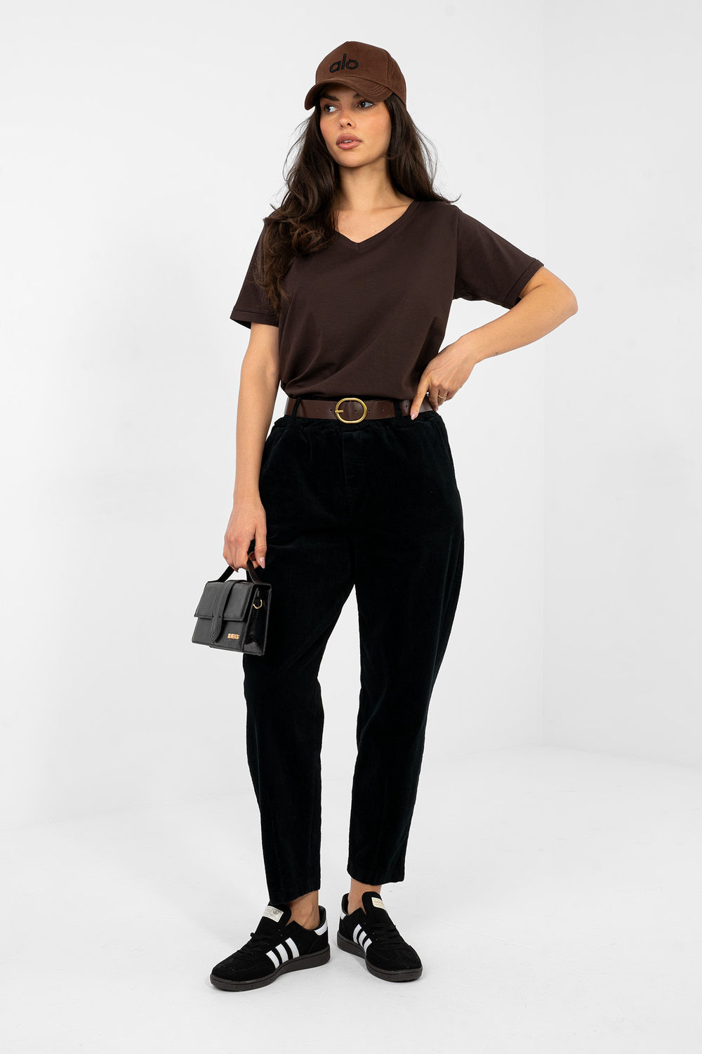 Adult Product 18+ - corduroy trousers model 224056 Italy Moda - Italy Moda - Pants, Trousers, Shorts - KS Store