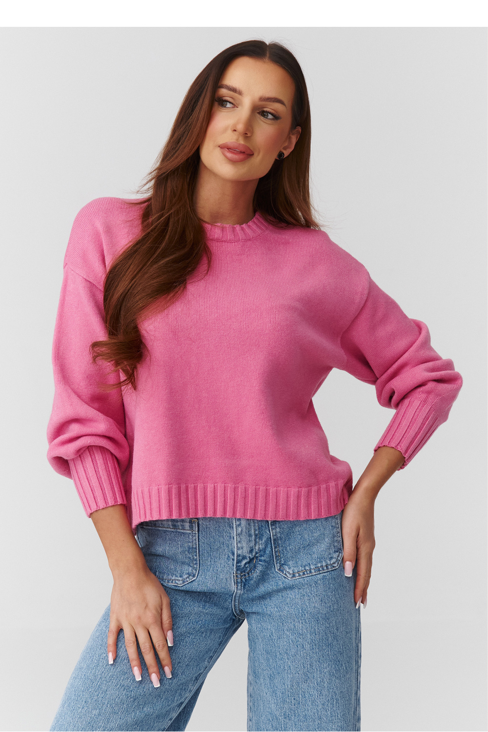 Jumper model 224109 Makadamia