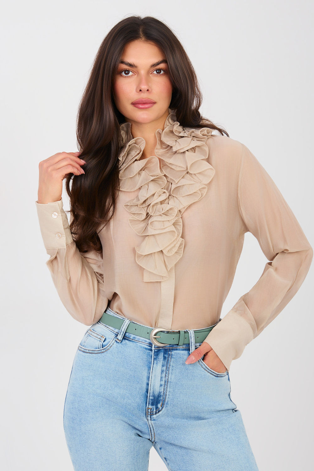 Adult Product 18+ - Long sleeve shirt model 224134 Factory Price - Factory Price - Shirts for Women - KS Store