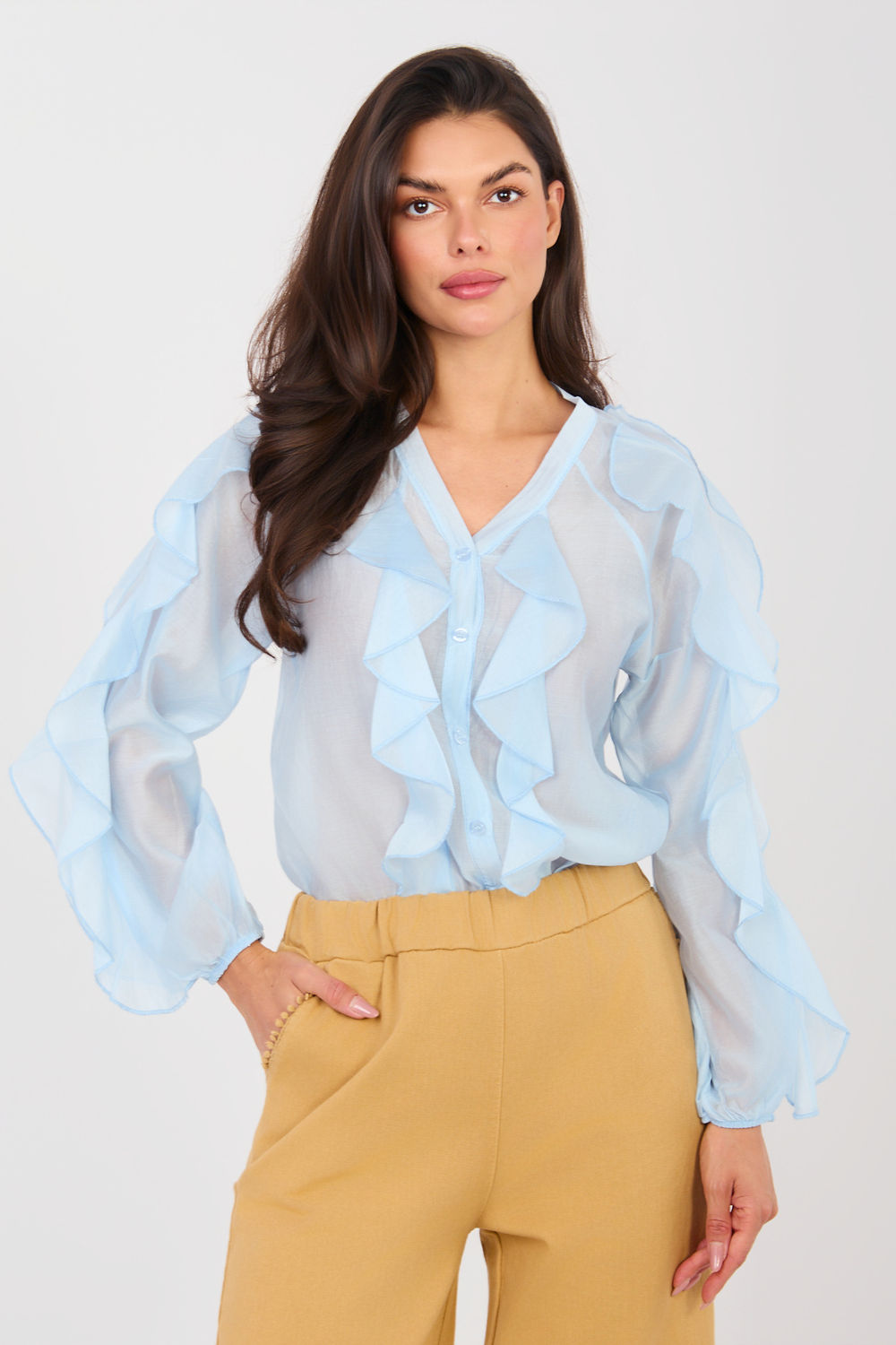 Adult Product 18+ - Long sleeve shirt model 224142 Factory Price - Factory Price - Shirts for Women - KS Store
